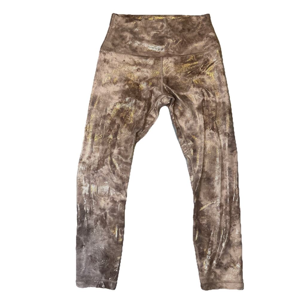 Lululemon Size 6 Align HR Crop 23” *Shine Pant